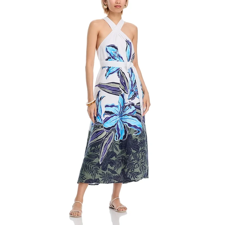 Tommy Bahama Regal Blooms Halter Dress