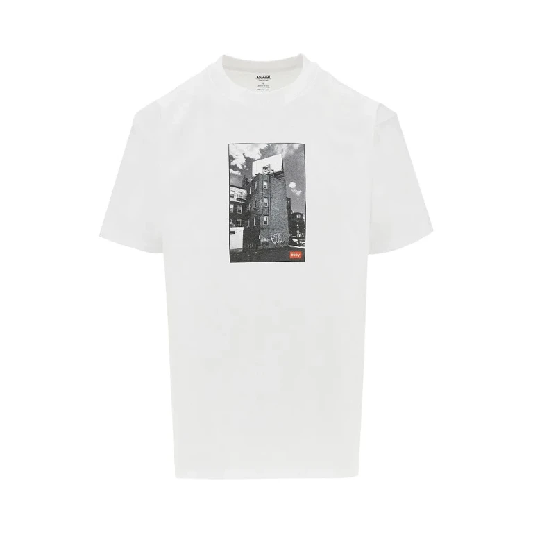 OBEY 'Boston Billboard' print T-shirt Man S