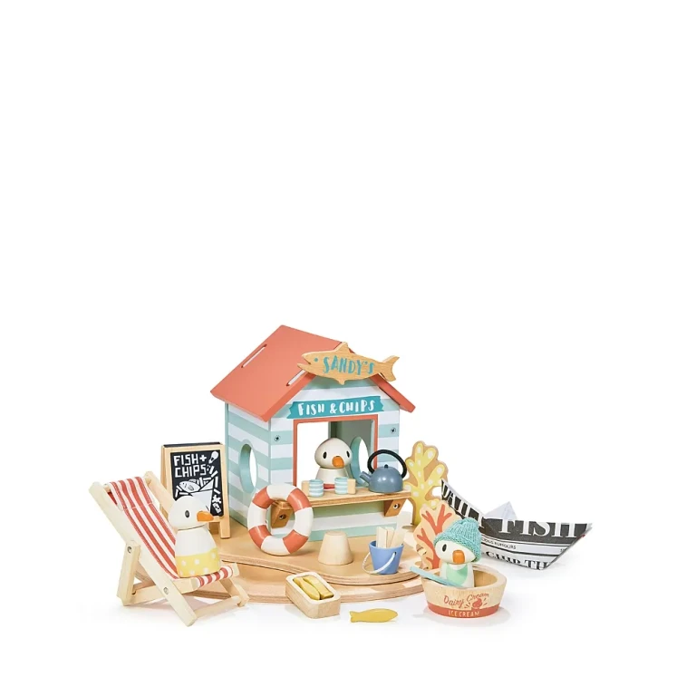 Tender Leaf Toys Sandy's Beach Hut - Ages 3+