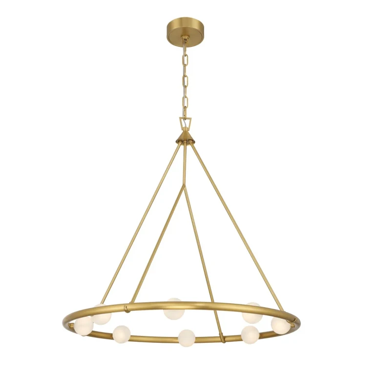 Luxe Gold LED Chandelier from the Terrell Collection