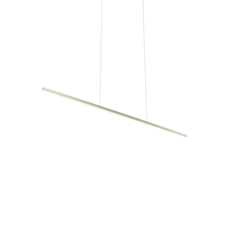Brushed Nickel LED Linear Pendant from the Vega Minor Collection