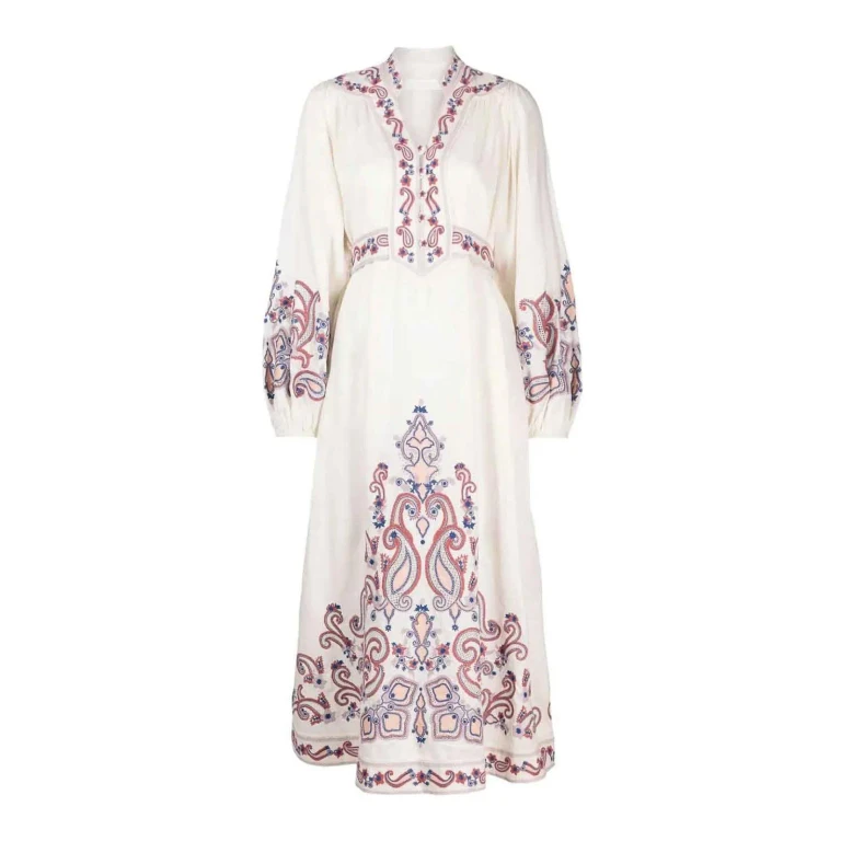 Robe Au Genou - Beige (7126DSS231REPU)