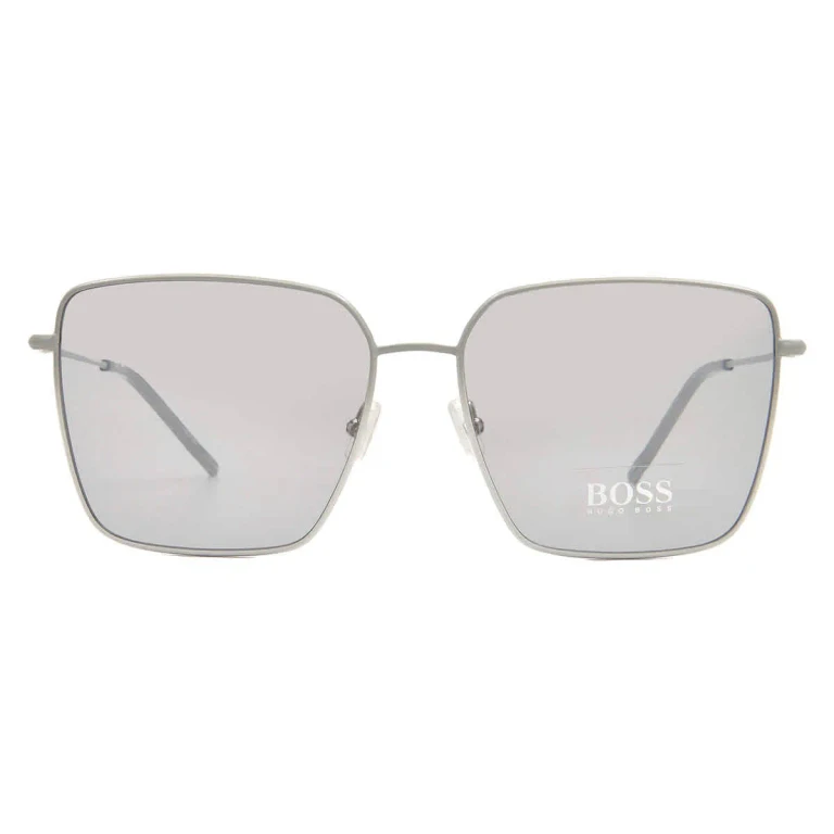 Hugo Boss Grey Square Ladies Sunglasses BOSS 1333/S 02M0/IR 59