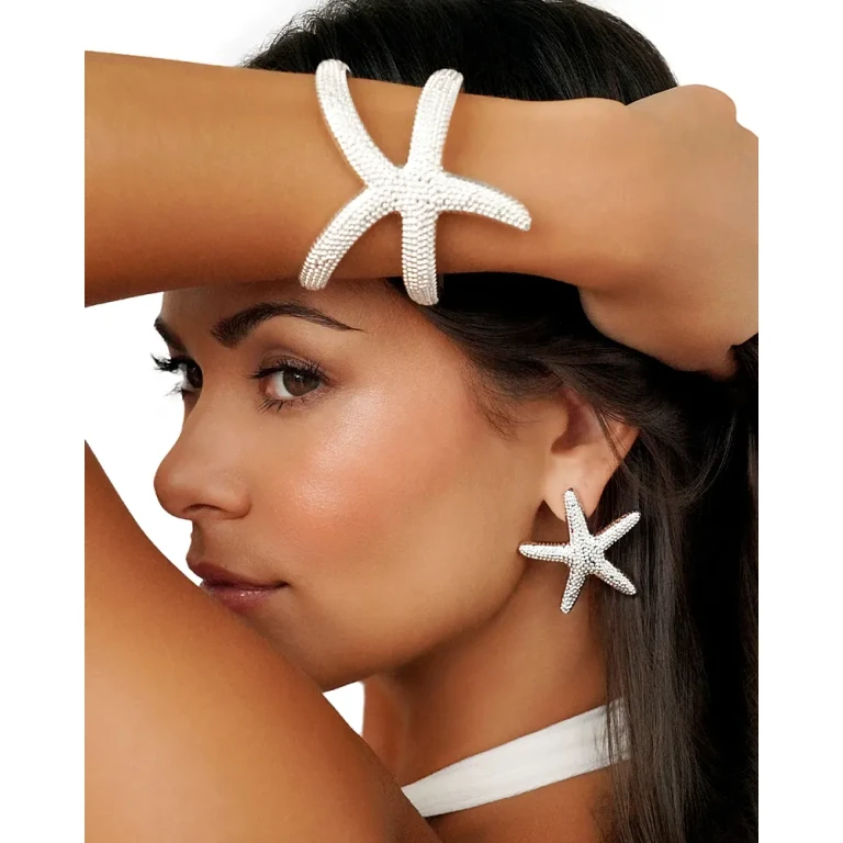 Ettika Starfish Hug Cuff Bracelet