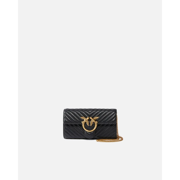 Pinko - Portefeuille Love Bag One Wallet Chevron