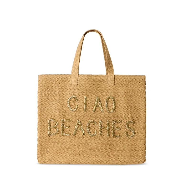 Btb Los Angeles Caio Beaches Straw Tote