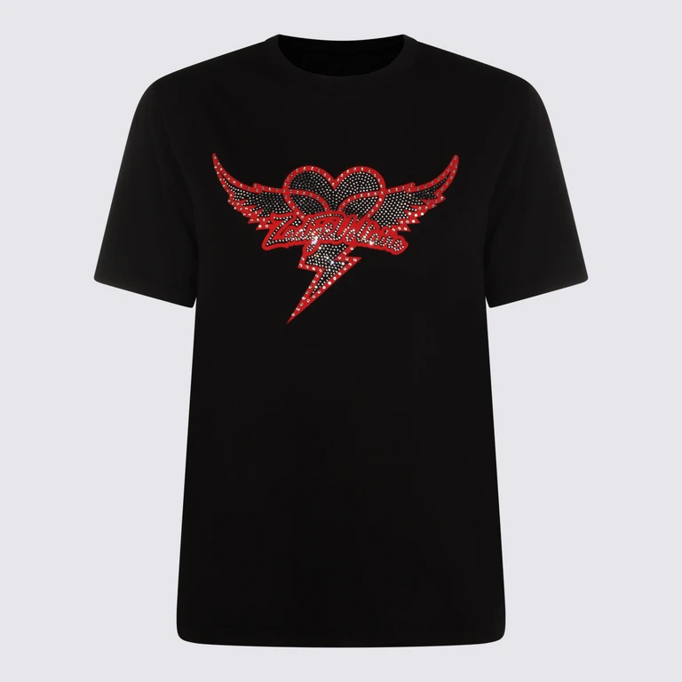 Zadig & Voltaire T-shirts and Polos Black _co - Women