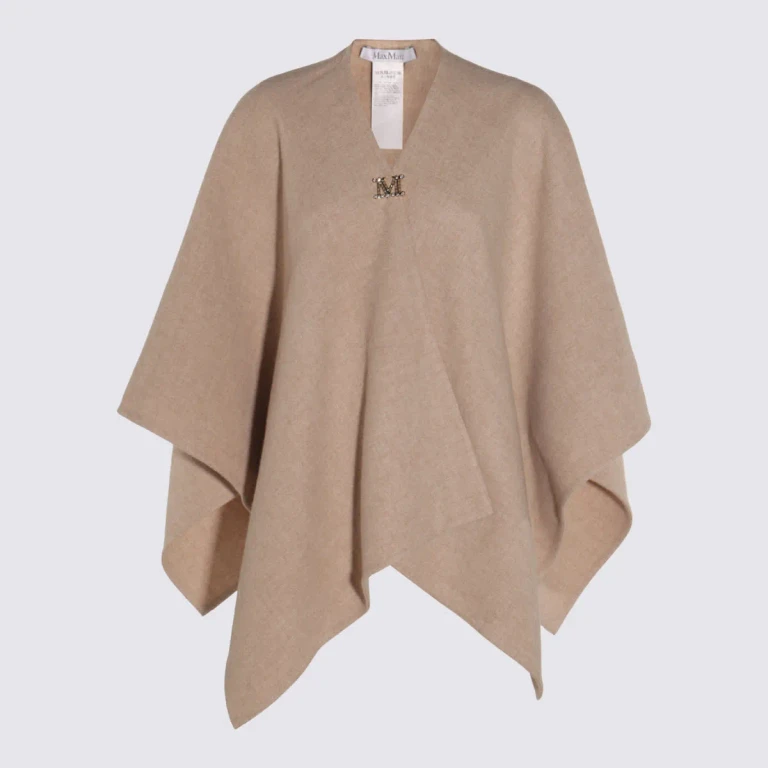 Max Mara Beige Serra Capes
