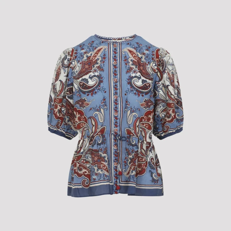 FARM RIO - Farm Rio Paisley Scarf Shirt
