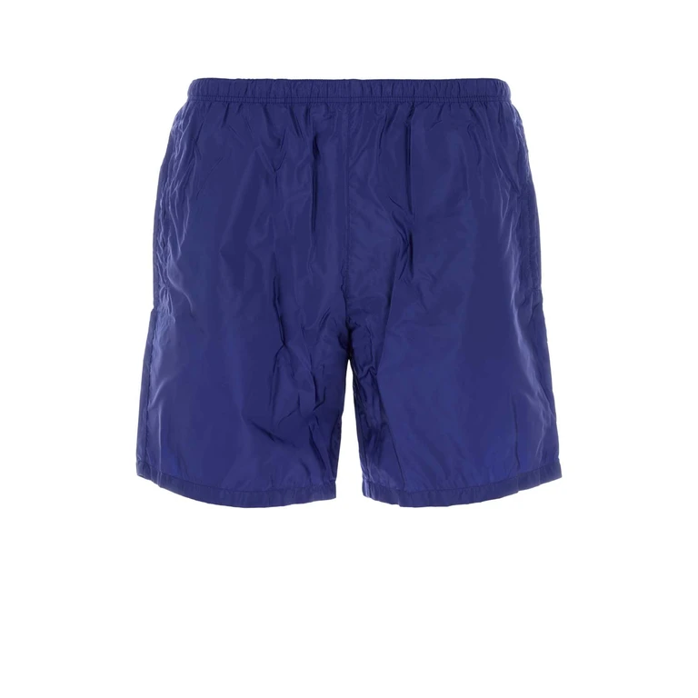 Blue Re-Nylon Swimming Shorts Inchiostro Costumi Da Bagno - Men
