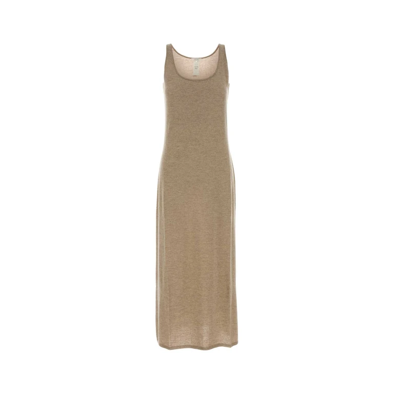 The Row Beige Cashmere Nareen Dress Dune Exterior: Abiti - Women