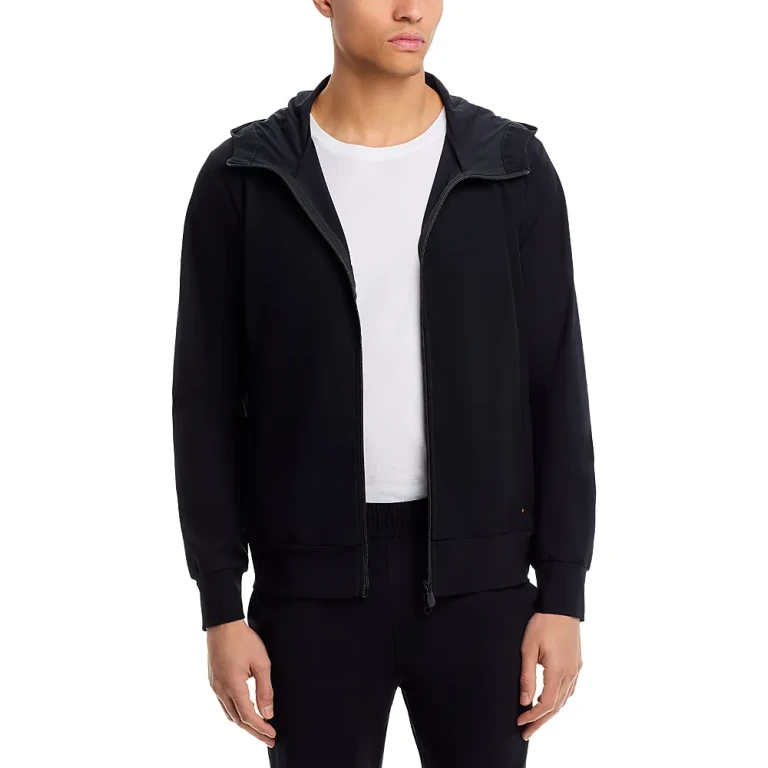 Save the Duck Luiz Hooded Zip Front Jacket