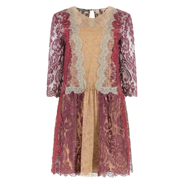Alberta Ferretti Dress In Lace