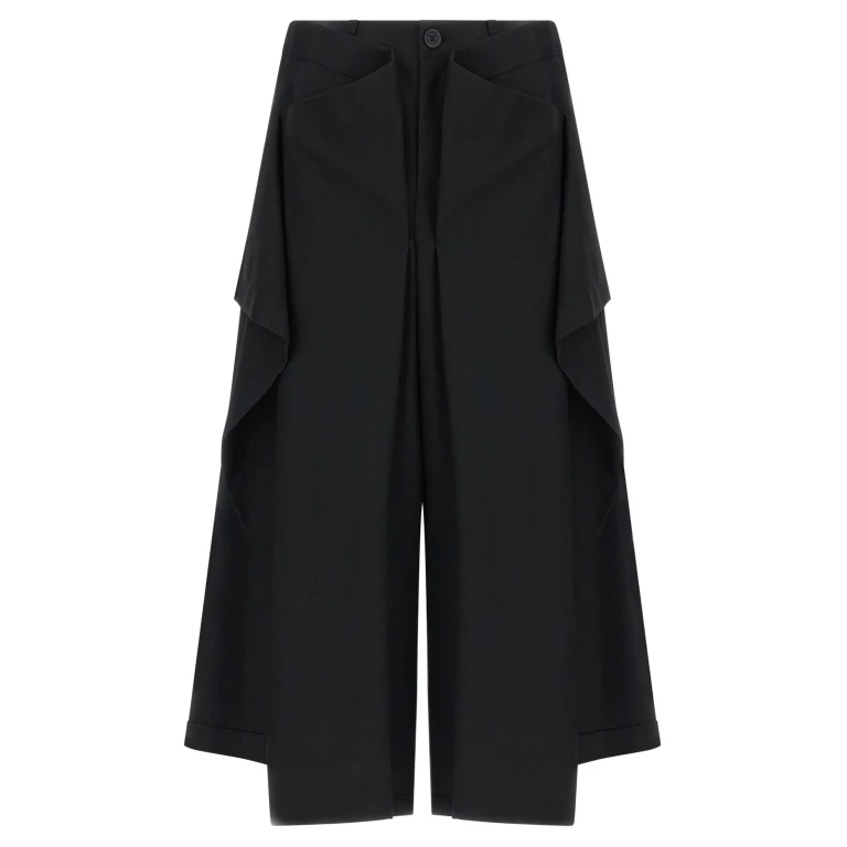 Issey Miyake Pantalons Décontractés - Noir