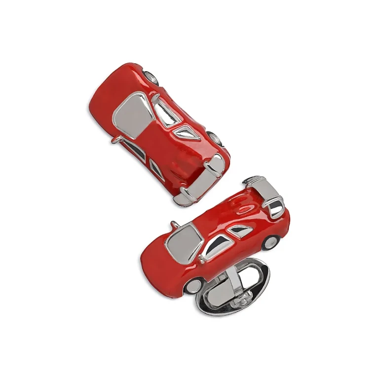 Red Fast Car Cufflinks