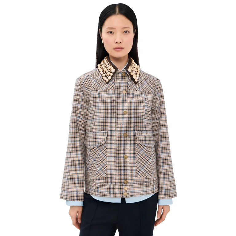 Veronica Beard Kasper Jacket Malt Multi XL