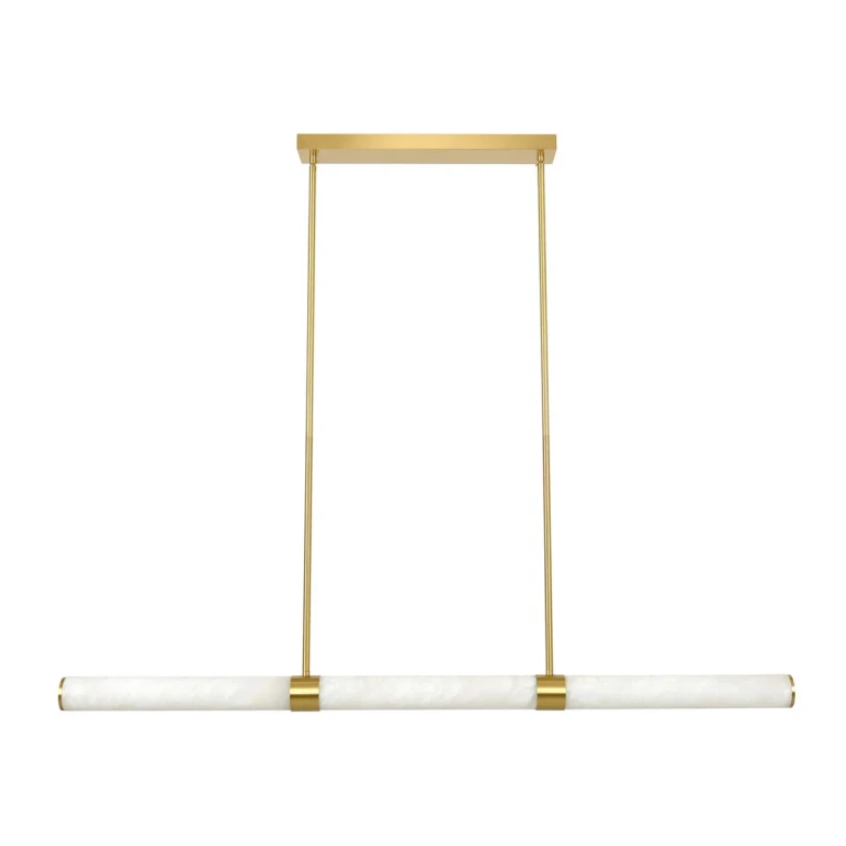 Brass LED Pendant from the Luella Collection
