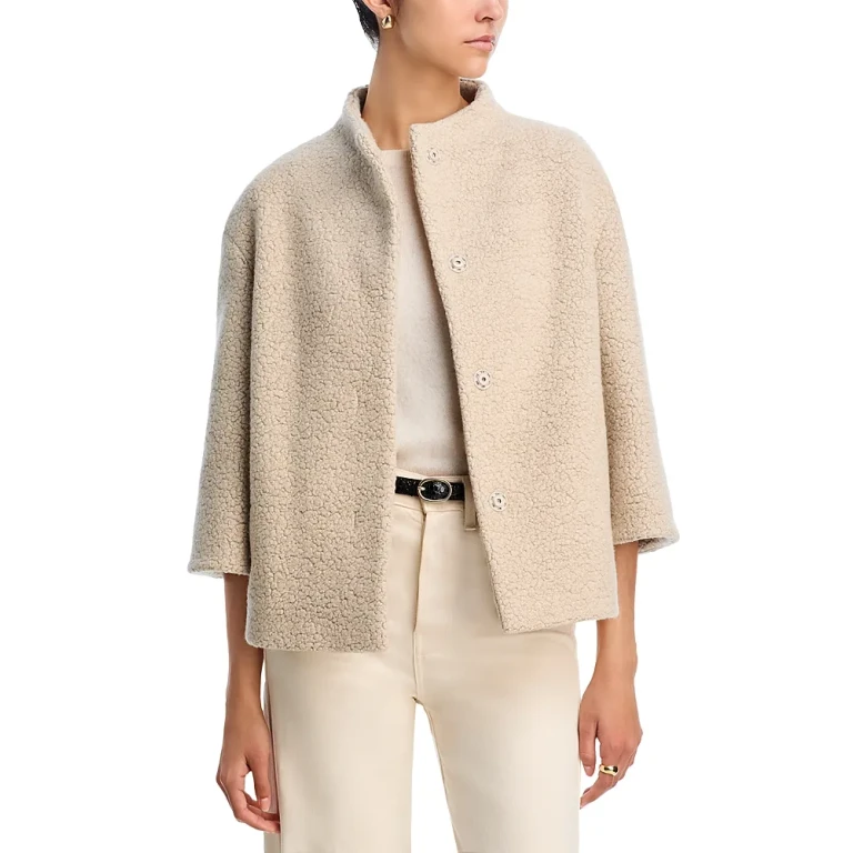 Cinzia Rocca Short Boucle Jacket