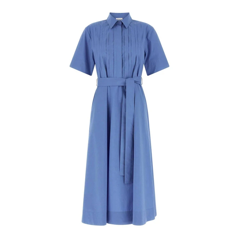 P. A.R. O.S. H. Robe Au Genou - Bleu Clair