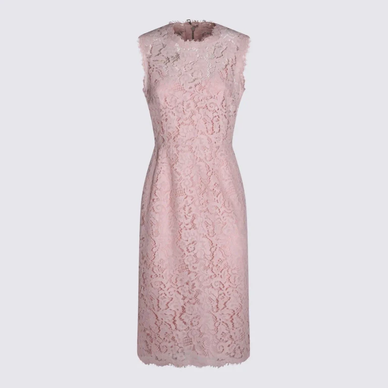 Miu Miu Pink Cotton Dress