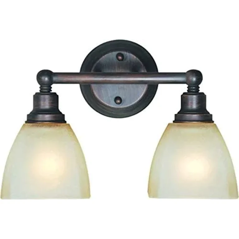 Bradley 2-Light 15" Bathroom Vanity Light in Bronze