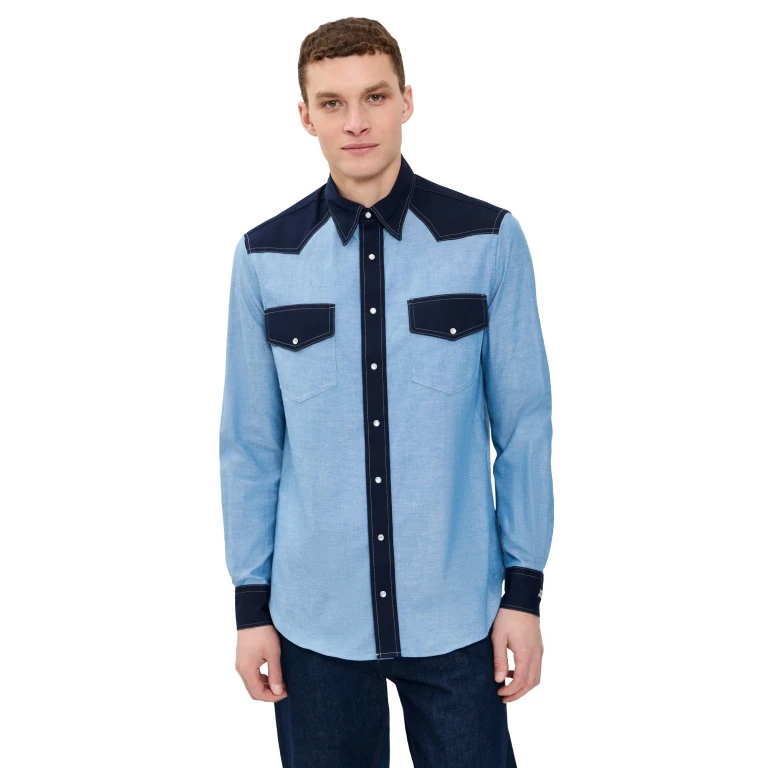 Nicholas Daley Western Shirt Navy S