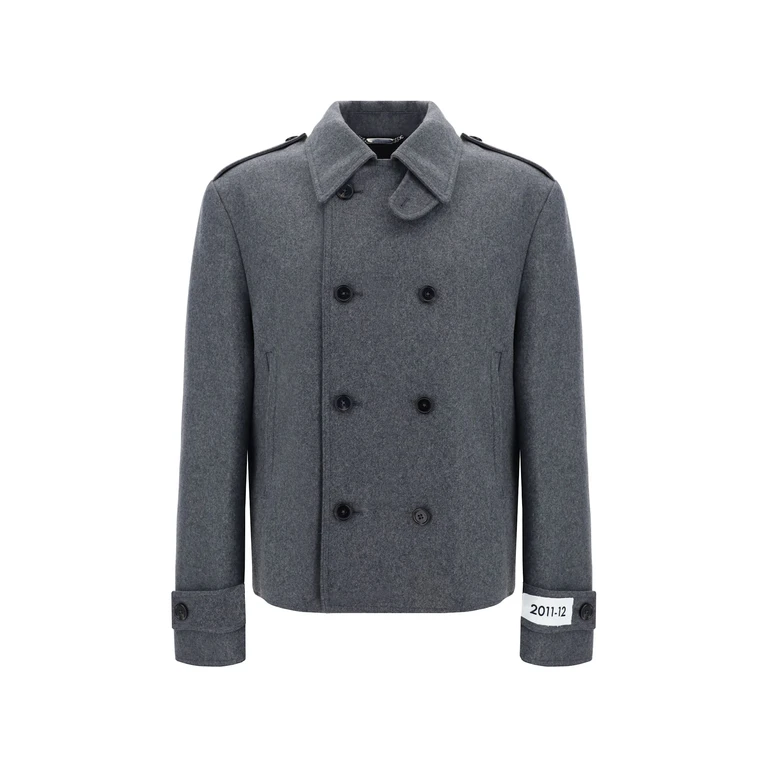 Coat Men color Grey (G046WTHUMUBS8290)