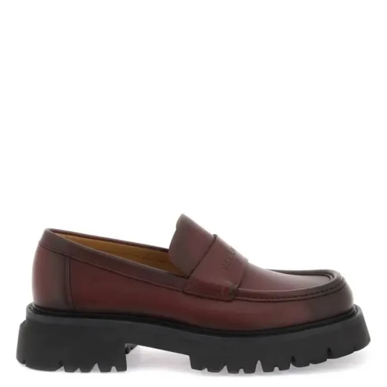 Ferragamo Chunky Loafer With Bold Sole