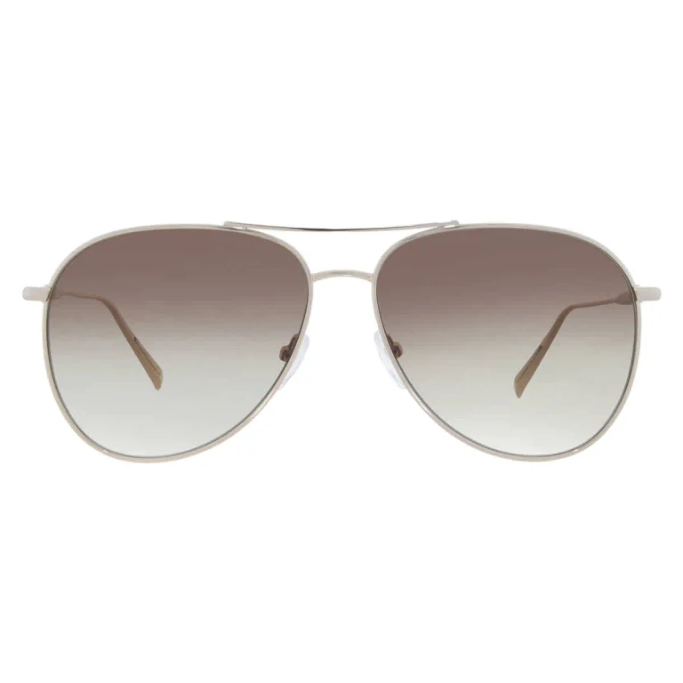 Longchamp Gradient Khaki Green Pilot Ladies Sunglasses LO139S 712 59