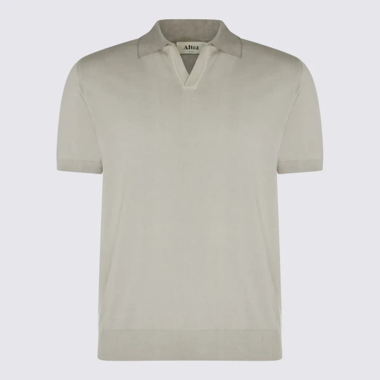 K-Way Light Beige Cotton Polo Shirt
