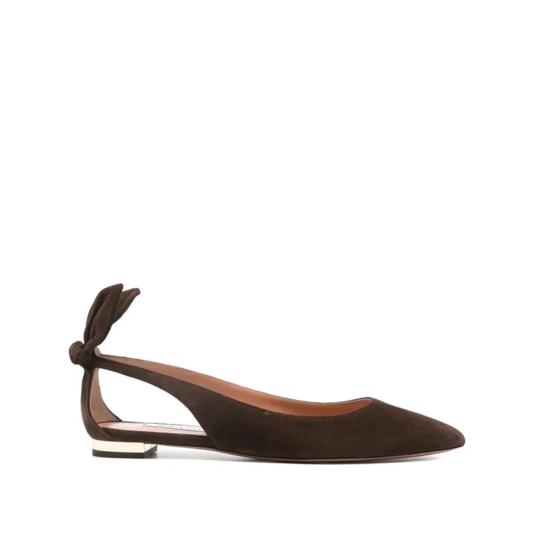 Aquazzura Bow Tie Ballerina Shoes
