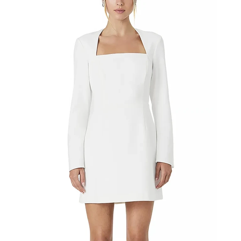 French Connection Whisper Long Sleeve Dress