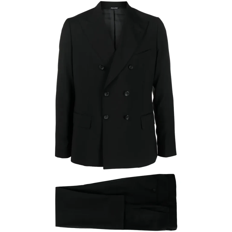Eraldo Peak-lapel Wool Double-breasted Suit