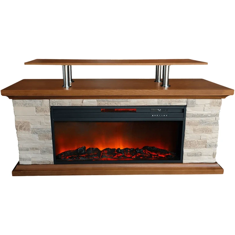 Lifesmart 60-In. Fireplace TV Stand