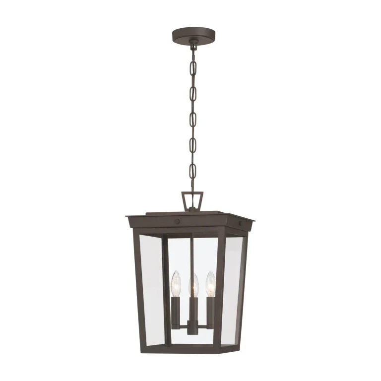 Twilight Bronze Outdoor Pendant from the Belmont Collection