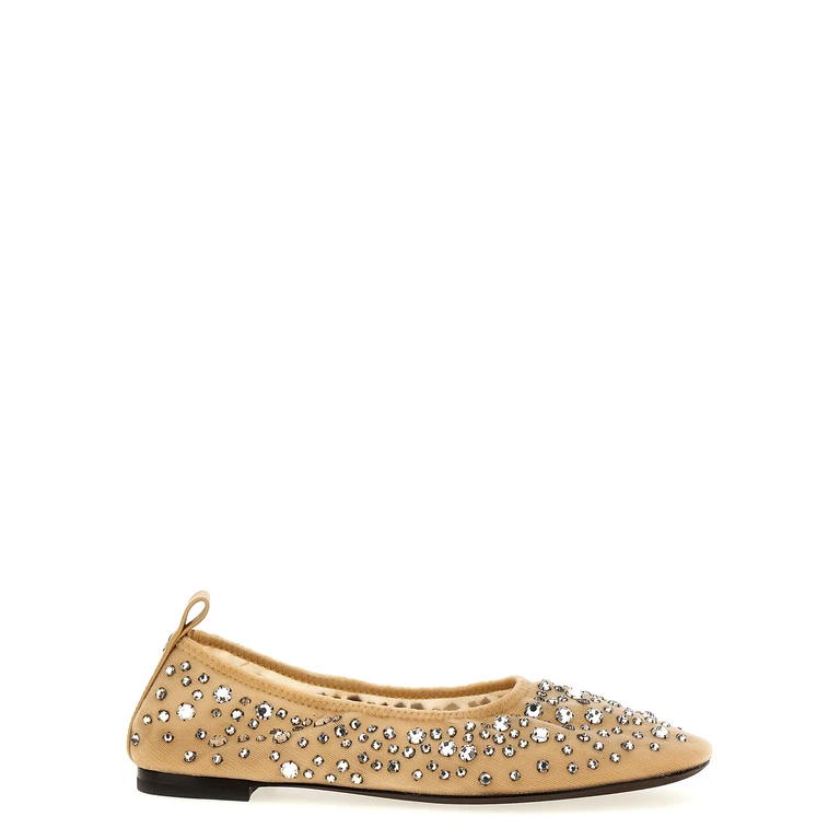 Tory Burch Ballet Flats With Crystals