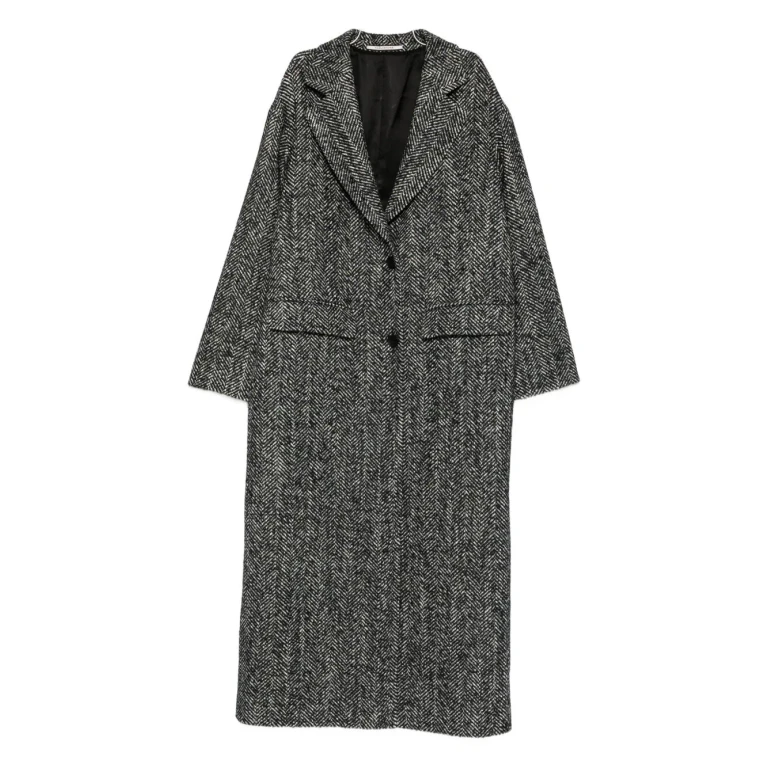 Tagliatore Manteau Au Genou - Noir