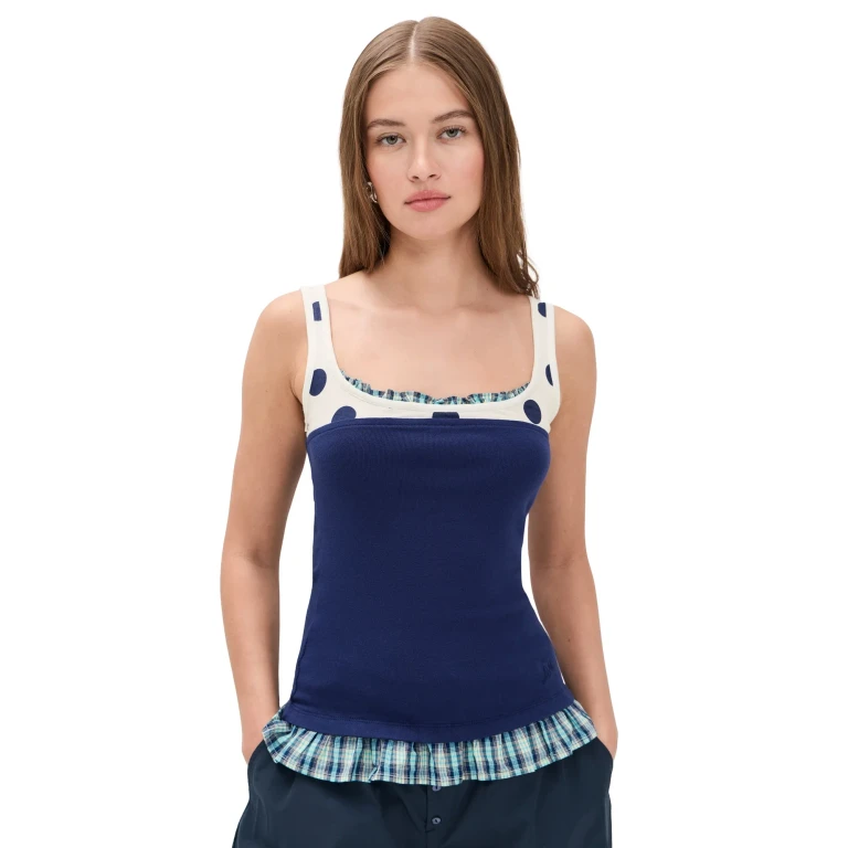 Damson Madder Idelle Jersey Top Multi 6