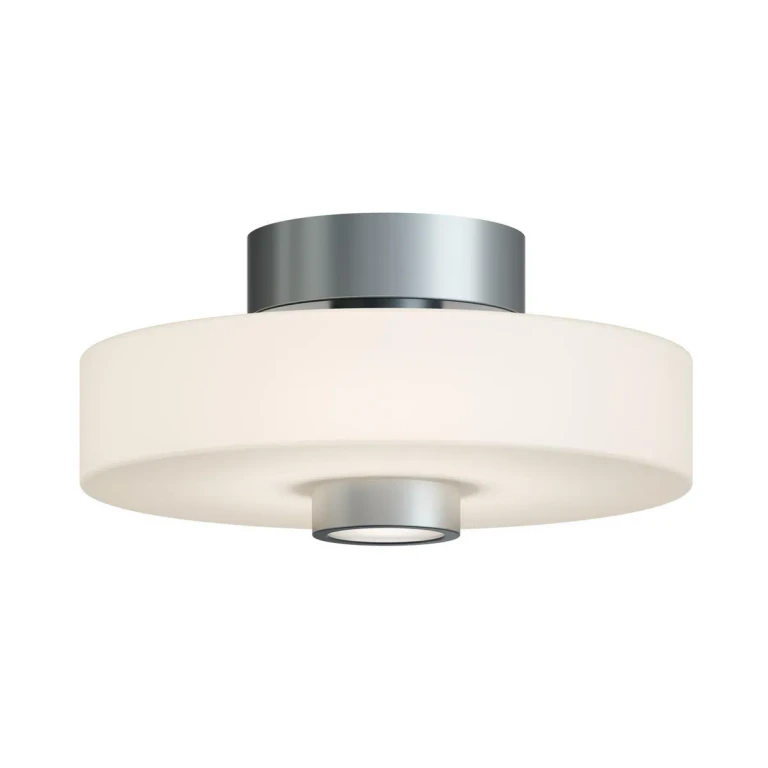 Satin Nickel LED Ceiling Mount from the Sydney Collection