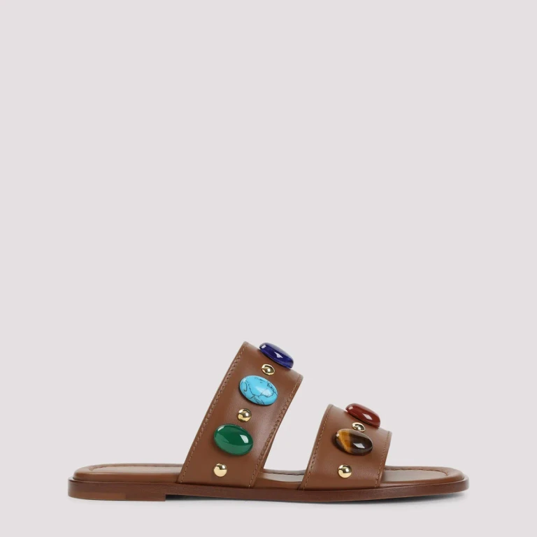GIANVITO ROSSI - Gianvito Rossi Leather Sandals