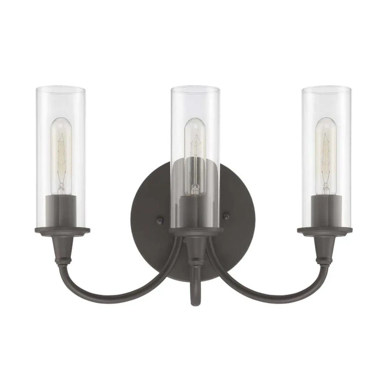 Modina 3-Light 16" Bathroom Vanity Light in Espresso
