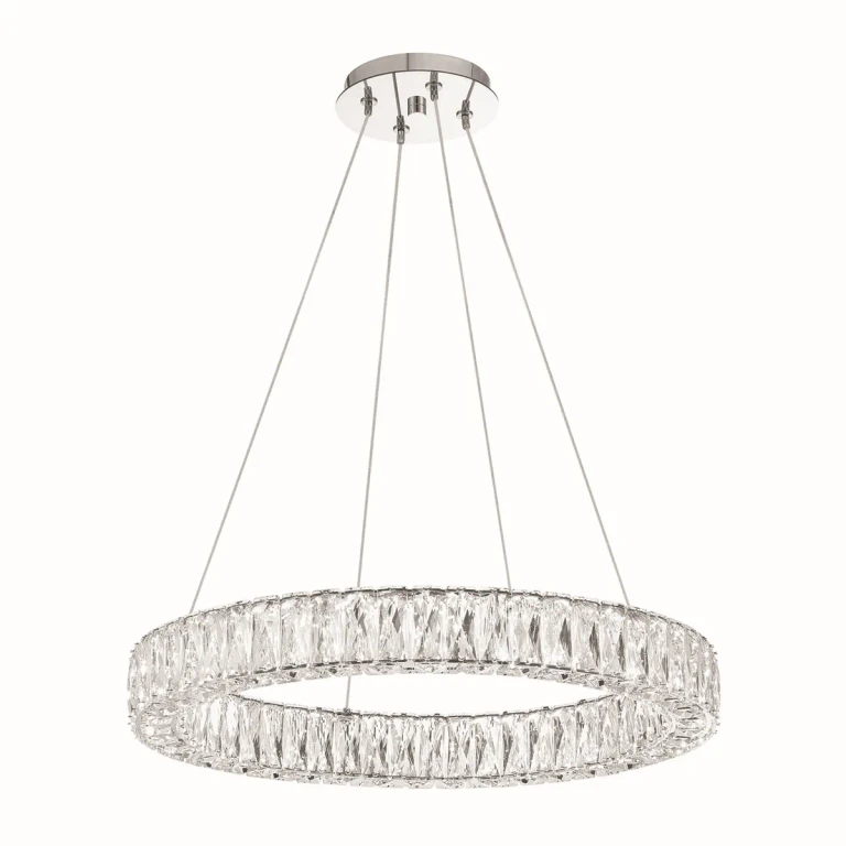 Polished Chrome LED Pendant from the Kinsley Collection