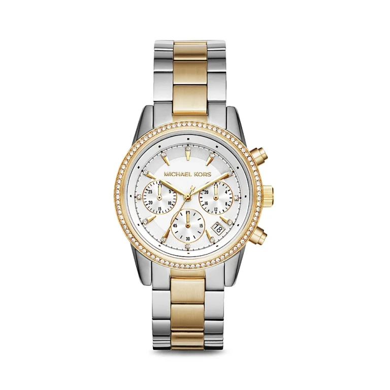 Michael Kors Bryant Chronograph Two-Tone Stainless Steel Watch, 37mm
