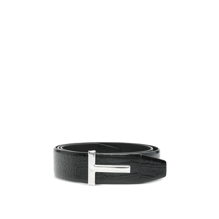 Cintura Tom Ford effetto coccodrillo