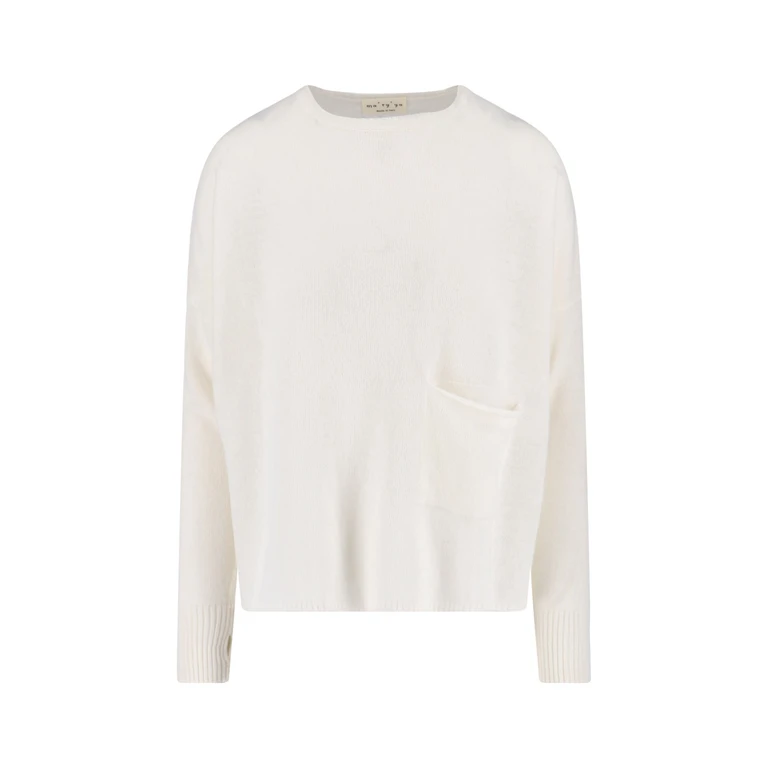 Ma'ry'ya Virgin Wool And Cashmere Sweater