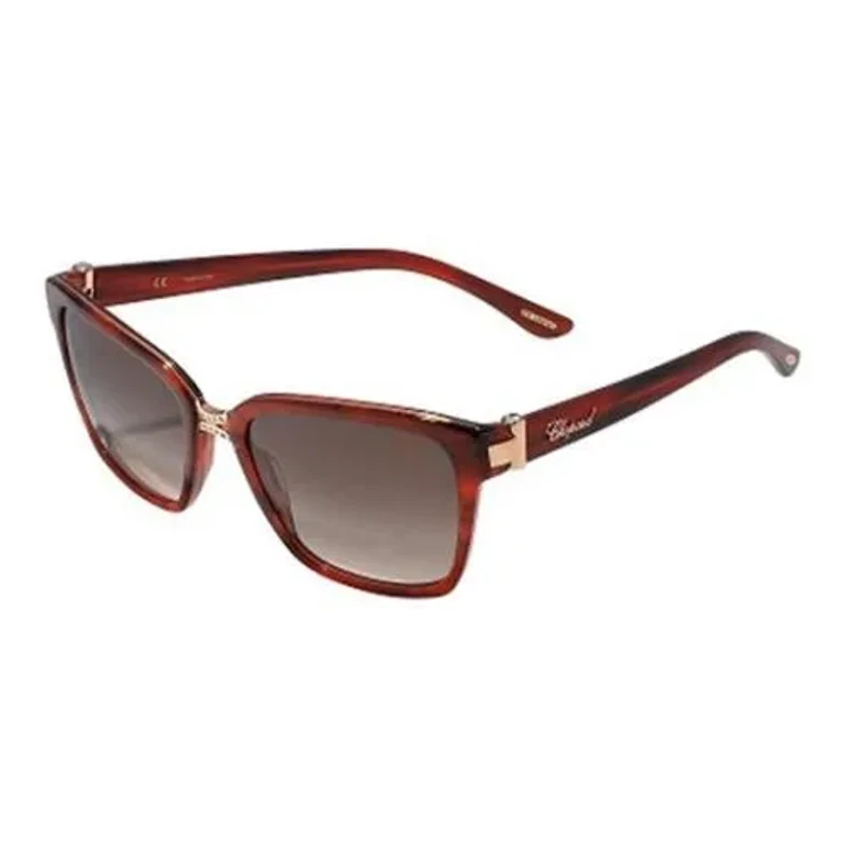 Chopard Brown Gradient Square Ladies Sunglasses SCH128S 0WTF 55