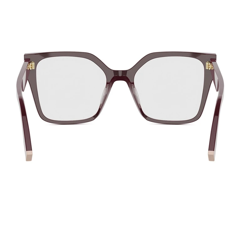 Fendi FE50002I Way 069 Rosso Bordeaux Acetate Occhiali Da Vista - Women