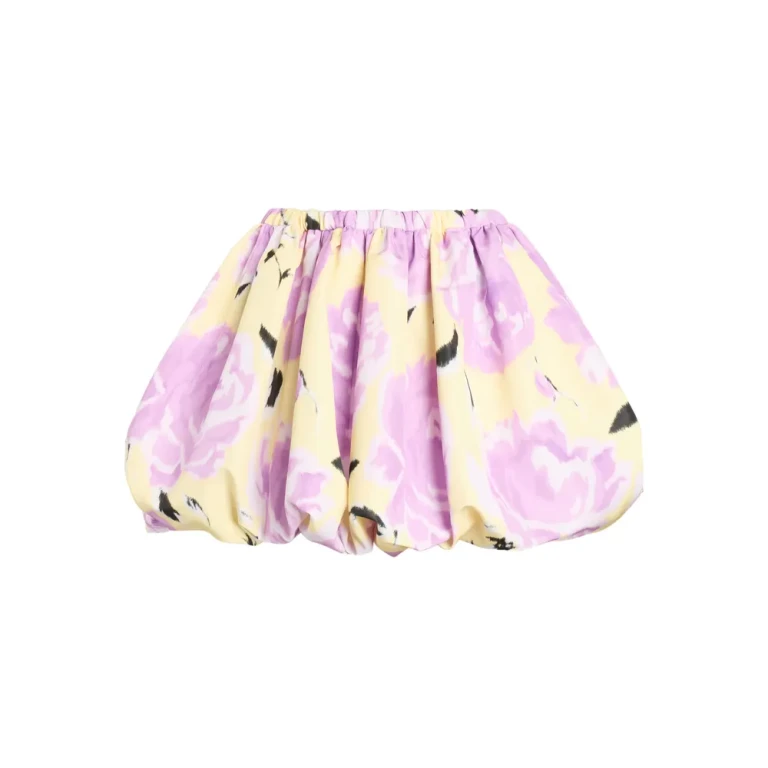 Patou Elasticated-waist Floral-print Mini Skirt