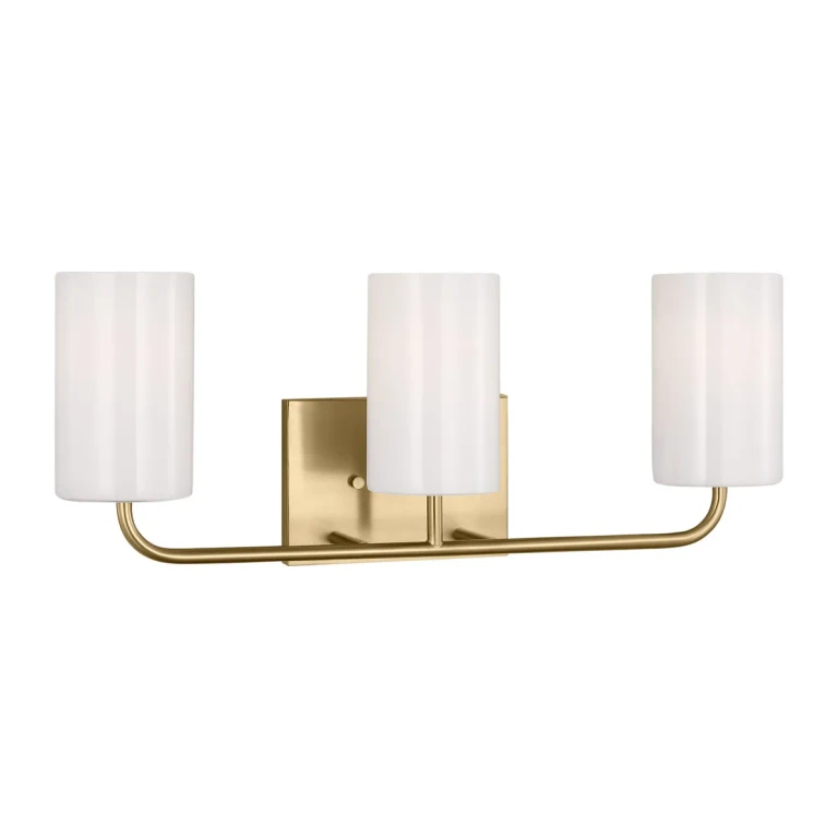 Satin Bronze Bathroom Vanity Light from the Rhett Collection