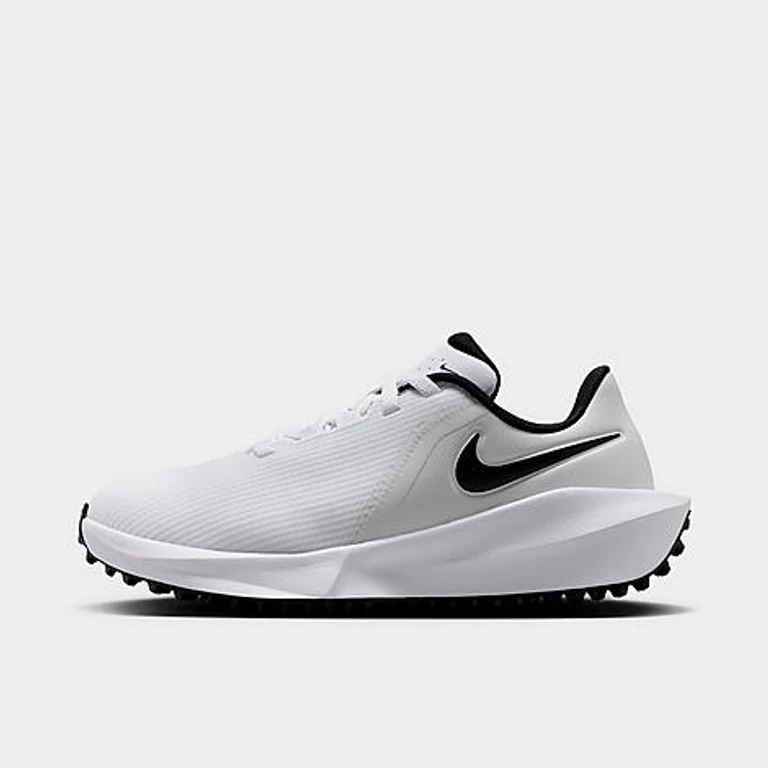 Nike Big Kids G Infinity Jr. '24 Golf Shoes in White/Pure Platinum/Black Size: 1.0